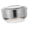 ARTSEWPLY Stainless Steel Shaving Bowl Lid Sturdy Foam Container for Men Shaving Soap Bowl for Easy Lathering Accessory for Grooming view 1