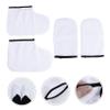 DECORNIJIA 4pcs Paraffin Wax Spa Gloves and Booties for Hand and Foot Care Moisturizing Treatment Covers for Women Wax Bath Therapy and Nourishment view 4