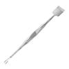 GARVALON Stainless Steel Blackhead Removal Tool Dual-Ended Pimple Cleaner Spade for Face and Nose Compact Metal Scraper for Blemish Extraction Travel-Friendly Design view 1