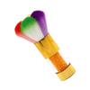 CTIRCHIU 1pc Nail Cleaning Brush Handle Soft Bristles for Nail Art Manicure and Pedicure for Home and Salon Use view 1
