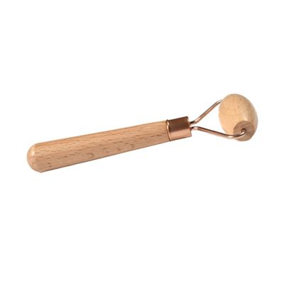 BATHVEVE Wooden Face Massage Roller and Eye Beauty Roller 2-Piece Facial Tool Set for Skin Care and Relaxation Adjustable Pressure Rolling Massager Suitable for Skin Types