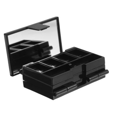 EPIGEIST Mini Folding with Mirror Portable Multi-color Eyeshadow Blush and Highlighter Tray for Travel and Daily Use Organizer for Makeup and