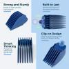 6PCS Clipper Guide Combs 1.25" 1.5" 1.75" 2" 2.25" 2.5" Clipper Assemblies Fit for Wahl MC2 MC3 view 2