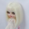 Tzncos Just 1pc wig fit for 10-11 inch Head Dolls, Blyth Qbaby Amydoll Wig Short Straight Collection Hair (Lily of the Valley) view 3