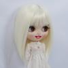 Tzncos Just 1pc wig fit for 10-11 inch Head Dolls, Blyth Qbaby Amydoll Wig Short Straight Collection Hair (Lily of the Valley) view 4