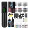 Tattoo Kit, Cordless Complete Tattoo Gun Machine Kit with Digital Led Display for Beginners and Artists, All-in-one Tattoo Machine Kit with Ink, Cartridge Needles, Practice Skin, Rubber Gloves WS0640 view 1