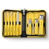 BNJWJZS Portable Nail Scissors Set Manicure Set Pedicure kit Stainless Steel Nail Clippers Tool Travel Grooming Case view 1