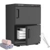 ADVWIN 32L Hot Towel Warmer Cabinet, Towel Warmer for Spa Salon, Professional Large Capacity Towel Double Cabinet for Bathroom, Esthetician view 1