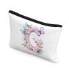 Wdktrgetd Exquisite Makeup Bag for Purse for Women Satisfy Daily Travel Large Capacity Cosmetic Bag Anti-folding Wash Bag Women Customized Cosmetic Bag BLACK G view 2