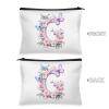 Wdktrgetd Exquisite Makeup Bag for Purse for Women Satisfy Daily Travel Large Capacity Cosmetic Bag Anti-folding Wash Bag Women Customized Cosmetic Bag BLACK G view 3