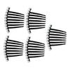 BATHVEVE 5pcs Pearl Hair Comb Set for Women Bridal Pearl Hair Accessories Side Combs view 1