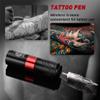 Tattoo Gun Kit - Portable Wireless Tattoo Pen Machine, Rotary Tattoo Machines with 1600mAh Tattoo Power Supply, Tattoo Kit Supplies for Beginners and Professionals Complete Set view 4