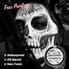 YBUETE White Cream Face Body Painting Foundation, Professional Waterproof Oil Based White Face Paint For Halloween SFX Skeleton Ghost Zombie Clown Cosplay Makeup Face Paint for Adult Costume Party view 2