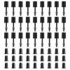 27PCS Empty Mascara Tube and Wand for Castor Oil, 3ML Mini Mascara Tube and Rubber Liners, Refillable Clear Bottles, DIY Cosmetics for Home and Travel Use view 1