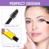 27PCS Empty Mascara Tube and Wand for Castor Oil, 3ML Mini Mascara Tube and Rubber Liners, Refillable Clear Bottles, DIY Cosmetics for Home and Travel Use view 3