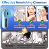 Eye Mist Steam Sprayer for Relief Dry Eyes, Eye Treatment, Portable Heated Eye Masks, Mini Eye Moisturizing Cleaning Soothing Steamer, Blue view 3