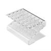 Acrylic Nails Polished Display Stand Clear Step Shelf Organized Brush Holder Storage Organized For Salon And Home Use view 4