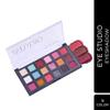 18 Vibrant Colors Eyeshadow Palette| Long Wearing And Easily Blendable Eye Makeup Palette | Multicolor - 25Gm | Matte,Shimmery, Glitter & Metallic Finish Palette (Natural) view 2