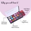 18 Vibrant Colors Eyeshadow Palette| Long Wearing And Easily Blendable Eye Makeup Palette | Multicolor - 25Gm | Matte,Shimmery, Glitter & Metallic Finish Palette (Natural) view 3