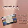 Pretty Eye Eyeshadow Palette Pigmented Colors | Long Wearing And Easily Blendable Eye Makeup Palette | Multicolor - 35Gm | Shimmery & Glitter Finish (Skin) view 4