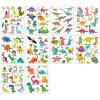 10 Sheets Dinosaur Temporary Tattoos for Kids Waterproof Cute Cartoon Dino Stickers for Boys Girls Party Favors view 2