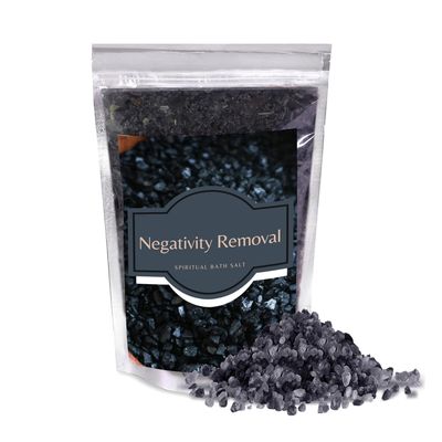 7.5oz Pure & Natural Negativity Removal Spiritual Bath Salt | 200g, Cleanse and Purify Your Aura