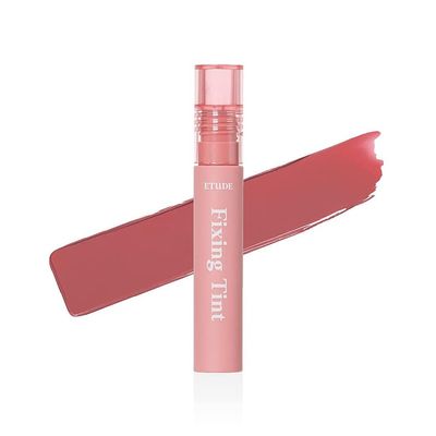 ETUDE Fixing Tint| Long Lasting Liquid Lipstick |Waterproof, Smudgeproof, Lightweight Matte Finish Lip Stain|Korean Makeup| Full Coverage| Shade 05 Midnight Mauve-4g