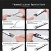 19 Pcs/Set Beauty Nail Manicure Pedicure Scissors Care Set Manicure Set Nail Clippers Tool Complete Box Nail Art, view 2