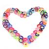 100-Piece Cute Hair Ties, No Crease Elastic Bands For Girls, Tiny Ponytail Holders For Kids view 1