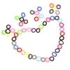 100-Piece Cute Hair Ties, No Crease Elastic Bands For Girls, Tiny Ponytail Holders For Kids view 2