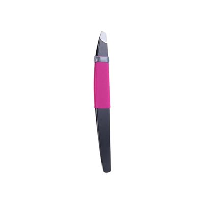 OATIPHO 2pcs Stainless Steel Eyebrow Tweezers Plating Precision Eyebrow Clamp for Shaping and Trimming Compact Beauty Tool for Makeup Bags