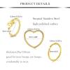 AVYRING Nose Piercing Kit - 2 Packs Gold Self Piercing Gun with Nose Rings & Studs, Hypoallergenic Steel Tools at Home Disposable Safety Nose Piercing Gun Kit view 3