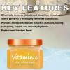 Facial Scrub Vitamin C Shea Sugar Scrub Ultra Hydrating and Exfoliating for Nourishing Essential Body Care Improves Acne Scars, Blackheads, Pore Size, and Skin Texture 21oz view 3