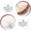 Fan Brush Makeup, Esthetician Fluffy Facial Brushes, Facials Supplies For Estheticians,4pcs Brochas Para Faciales Spa, With 1 Black Brush Bag, For Loose Powder Highlighting Blush view 4