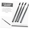 WOFASHPURET 4pcs Eyelash Combs with Storage Pouch Professional Lash Wands Eyebrow Mascara Brushes for Natural Lashes Durable Skin Friendly Eyelash Extension Supplies view 4