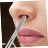 GALPADA 10pcs Stainless Steel Nose Hair Scissors Facial Grooming Tools for Men and Women Portable Trimming Scissors for Eyebrows Nose and Ear Hair Lightweight and Easy to Use view 2