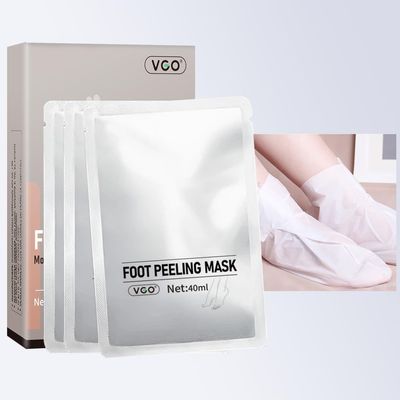 15Min Foot Peeling Mask(3 Pairs), Lactic Acid Based Foot Peel Mask for Dry Cracked Feet,Exfoliating Peel Mask,Moisturizing to Remove Dead Skin, Callus Remover for Feet (Men & Women)