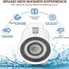 13.1in Electric Shower Brush for Body,Wall Mounted Back Scrubber Rechargeable Waterproof IPX7 Back Scrubber for Showe Dry Brushing Body Brush for Bathing,Cleansing,Exfoliating view 3