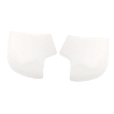 BATHVEVE 2pcs Gel Heel Socks Foot Skin Care Protector Silicone Moisturizing Heel Cups Reusable Machine Washable