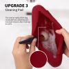 2 IN 1 Silicone Makeup Brush Holder with Beauty Make Up Sponge Holder Case view 4