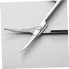 ERINGOGO Multi-purpose Beauty Scissors Curved Tips for Men Women Eyebrow Eyelash Nail Cutting view 2