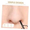 EPIGEIST 2Pcs Stainless Steel Nose Hair Scissors for Precision Grooming Multi Purpose Trimming Tools for Eyebrows and Nose Hair Portable and Easy to Use Present for Friends and Family view 4