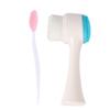 VALICLUD 2pcs Silicone Face and Nose Cleansing Brush Set Double-Sided Soft Brush for Daily Facial Cleaning Ergonomic Design Gentle and Portable for Home Travel Use view 1