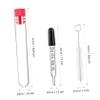 MAGICLULU Glass Dropper Scale Test Tube Brush Plastic Dropper Test Tube Lids Easy Cleaning view 3