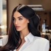 12-Inch Black Tape-in Hair Extensions, 20 Pieces, Straight, Seamless, Invisible, Real Human Hair view 4