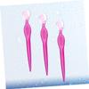 EPIGEIST 3Pcs Eyebrow Razors Stainless Steel Eyebrow Trimmers with Non Slip Grip Delicate Beauty Makeup Tools for Women and Travel Friendly and Easy to Clean view 2