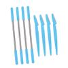 FOMIYES 4pcs Facial Hair Remover Set Spring Razor Eyebrow Shaper Hair Trimmer for Face Chin Cheeks Neck Easy to Use view 1
