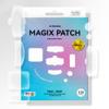 Jo Dominic MAGIX PATCH 124 Pimple Patches Large Pimple Patches for Face & Body, Big Acne Patches, Fits Various Areas XL Hydrocolloid Patch, Absorbs Oil & Zit Hydrocolloid Patch (7 Sizes) view 1