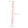 NIYANGLE 3pcs Elegant Eyebrow Razor Makeup Tool Portable for Travel Stainless Steel view 2