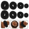 ARTSEWPLY 8pcs Reusable Hair Bun Makers Small Bun Donut for Women Effortless Maker for Long Hair French Twist Shaper Portable Hairstyle Tool view 4